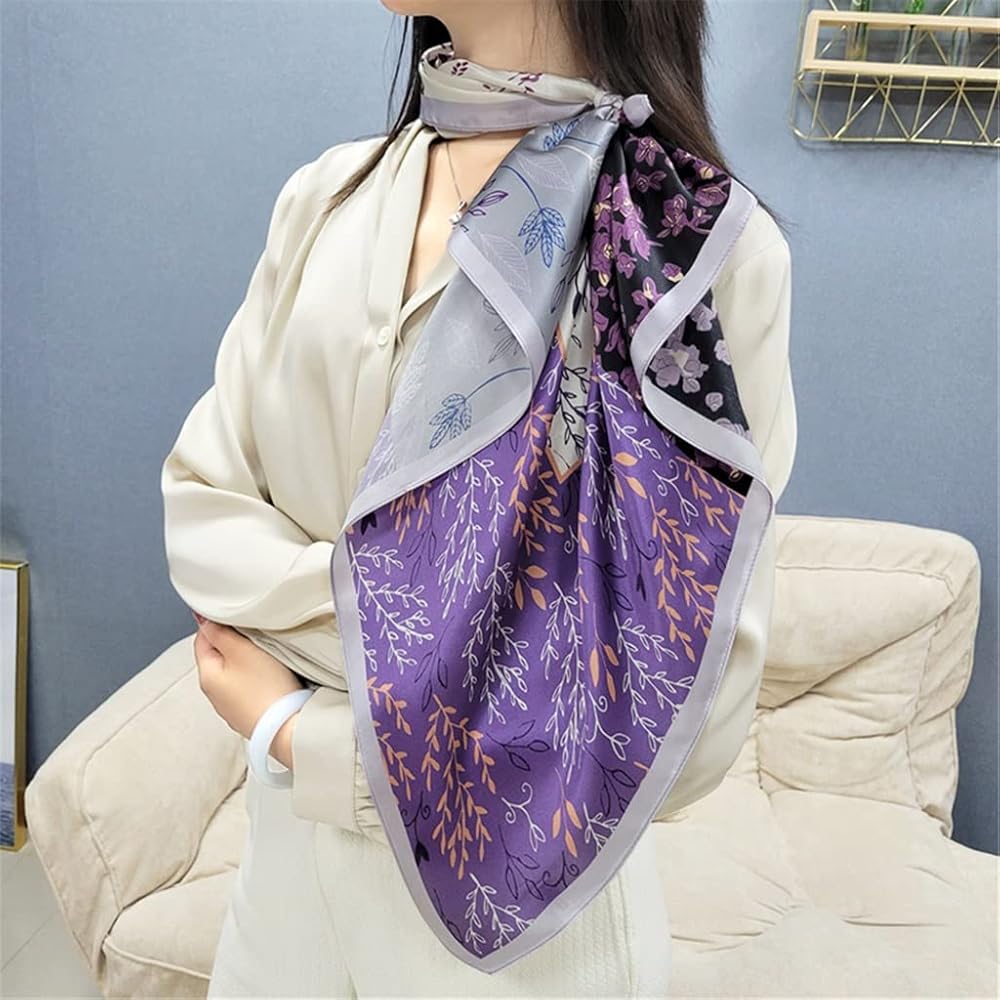 Silven Silk Scarf (70x70cms)