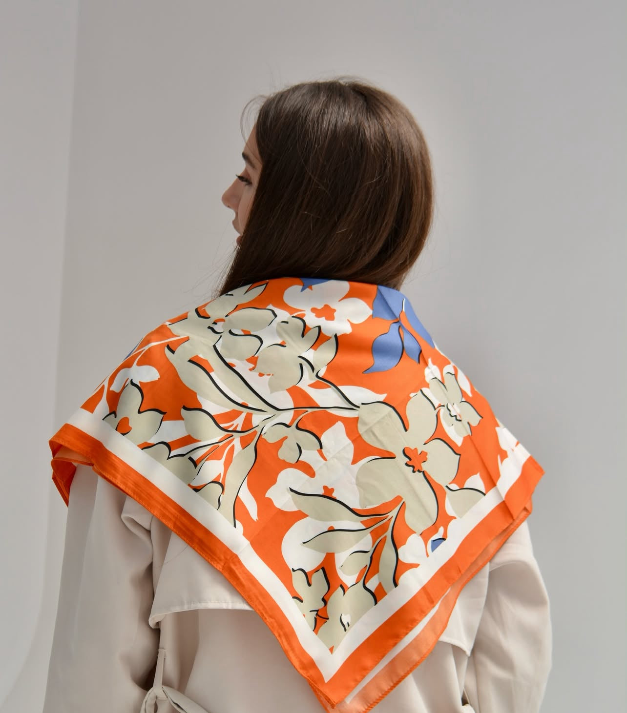 Elva Silk Scarf (90x90cms)