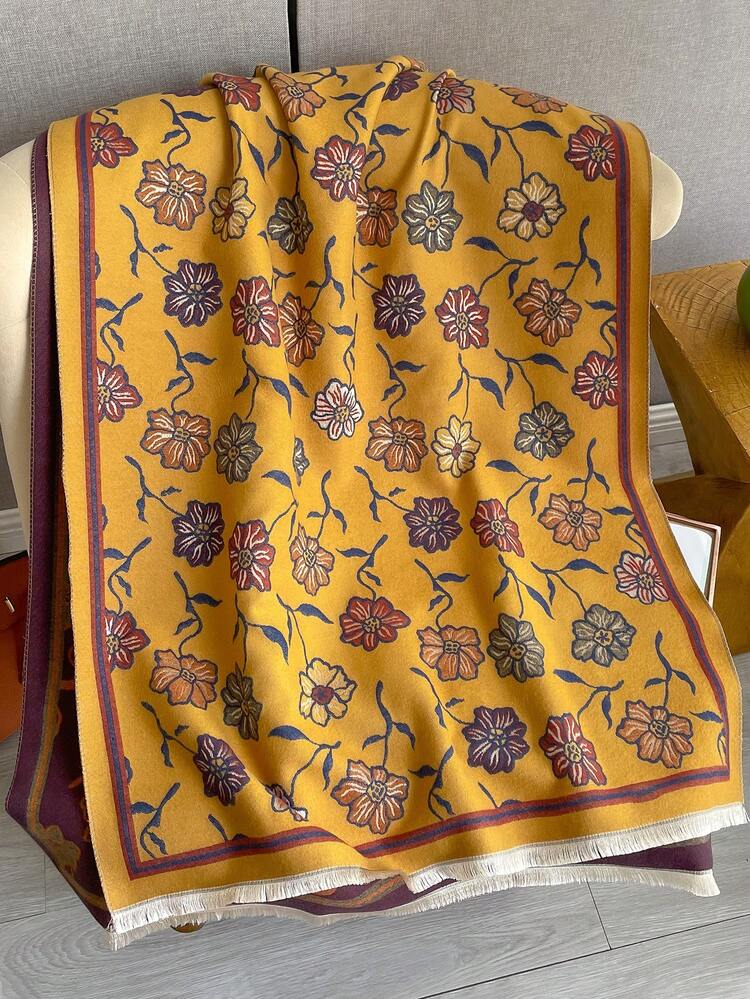 Yellow Mellow Shawl