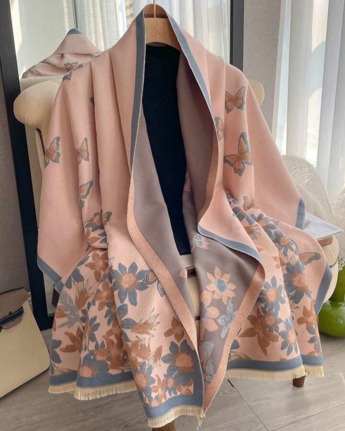 Whispering Wings Shawl