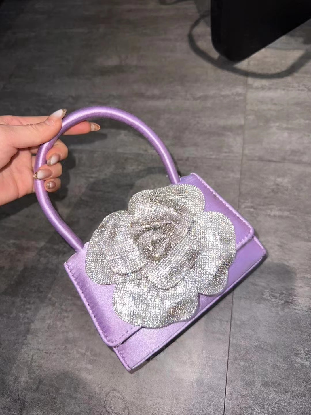 Rosier Evening Bag (Purple)