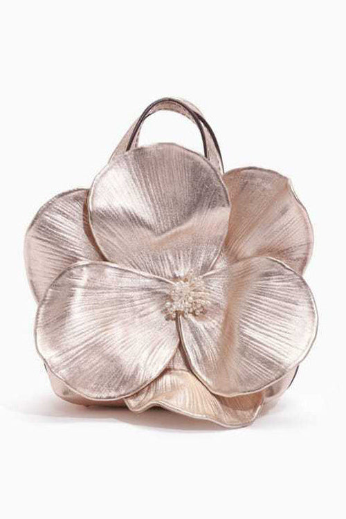 Taylor Vegan Leather Bag! (Gold)
