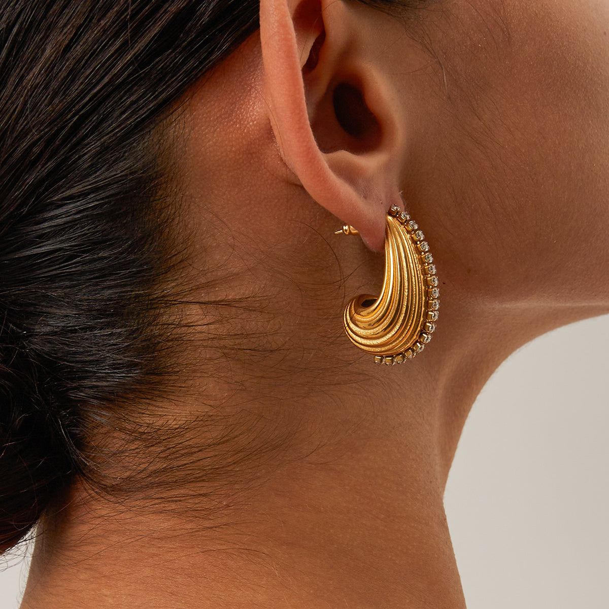 Kelly 18K Gold Plated Earrings