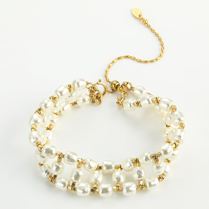 Marabella Baroque Pearl Antique Necklace
