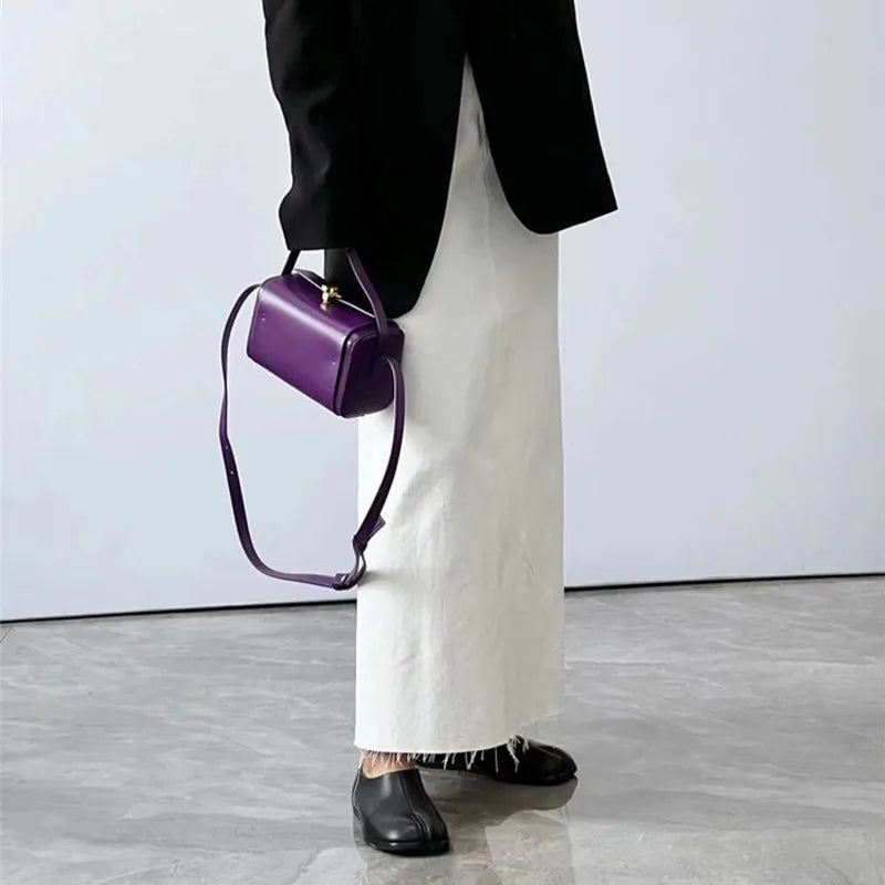 Imperial Box Bag (Purple)