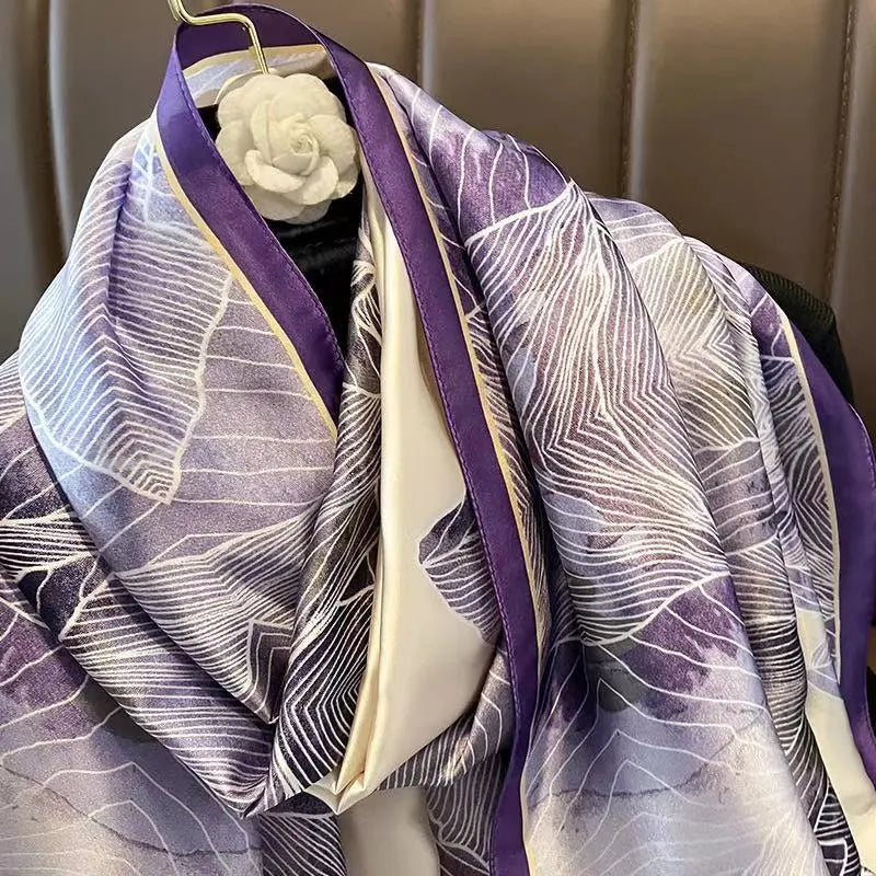 Royal Grapevine Silk Stole