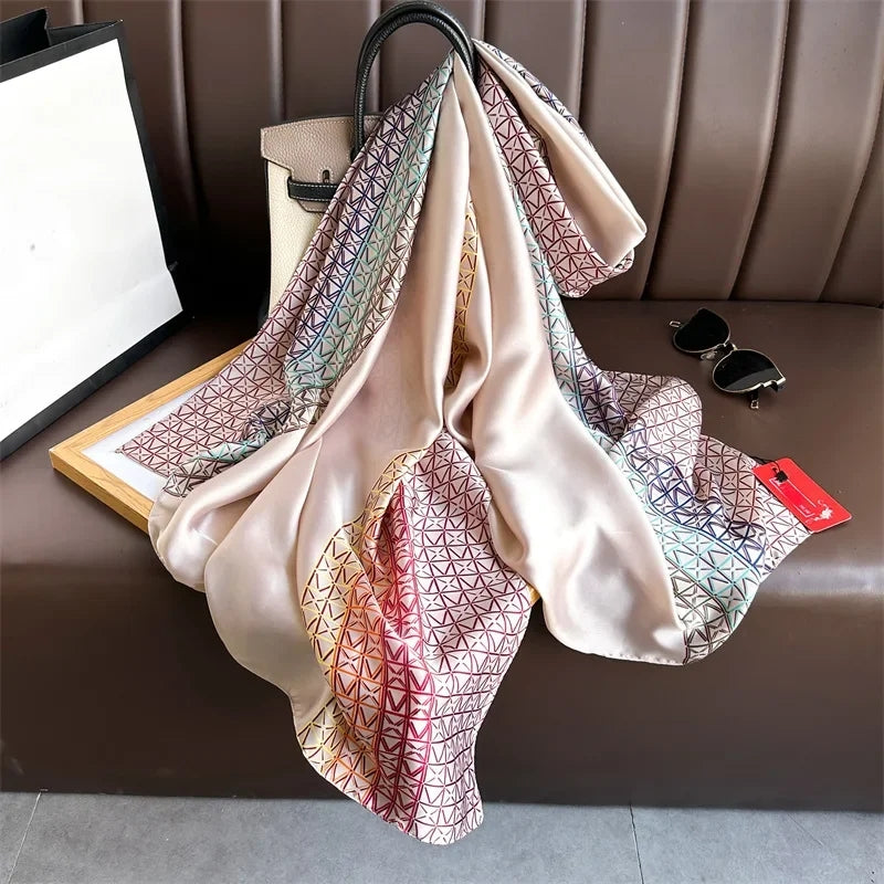 Pinstripe Silk Stole