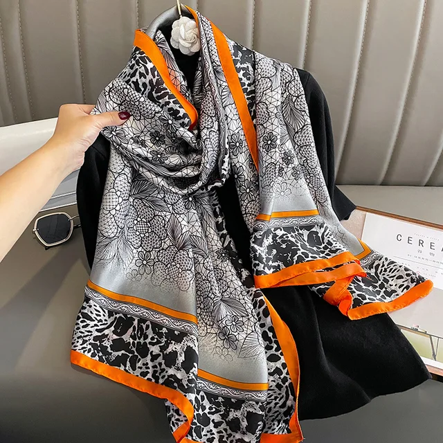 Jungle Garden Silk Scarf