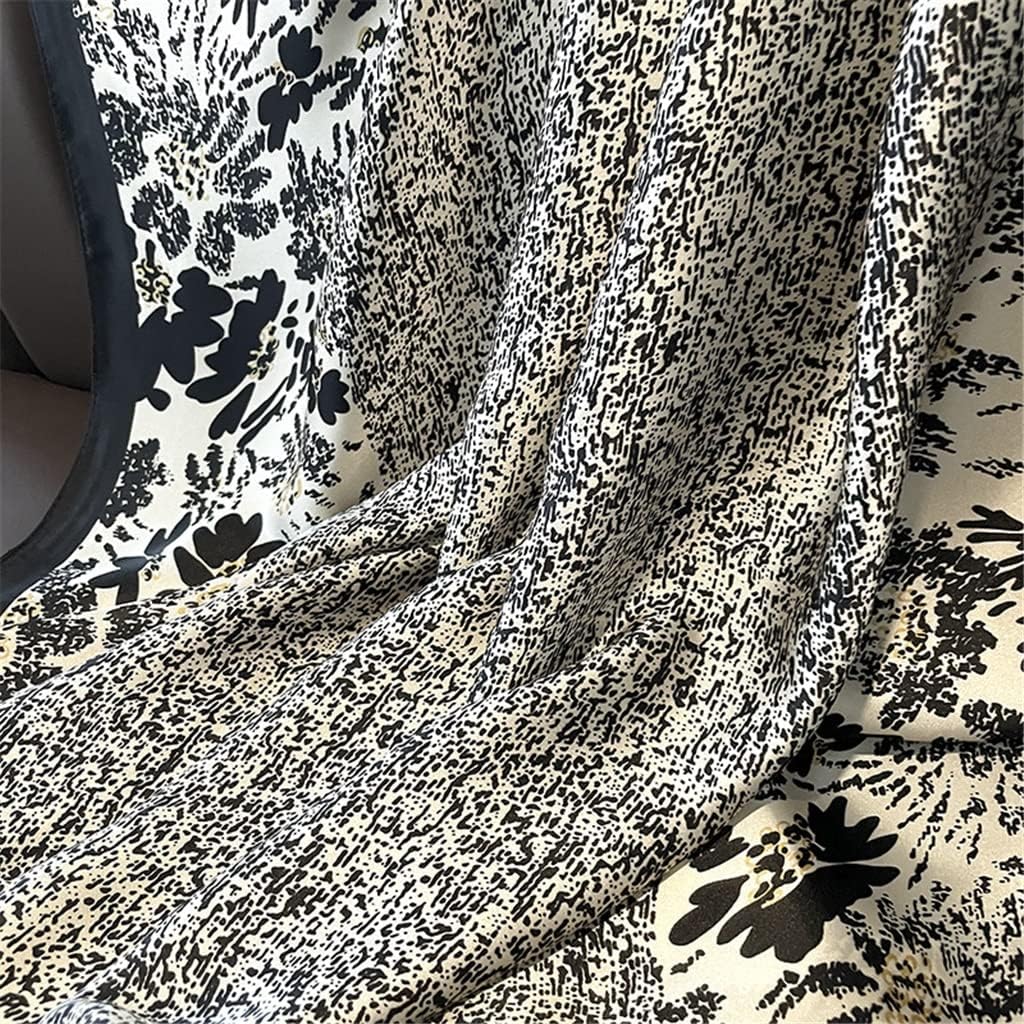 Black Lush Silk stole