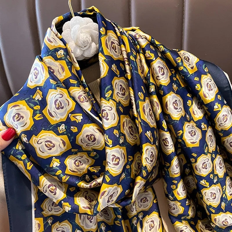 Blue Dreams Silk Stoles