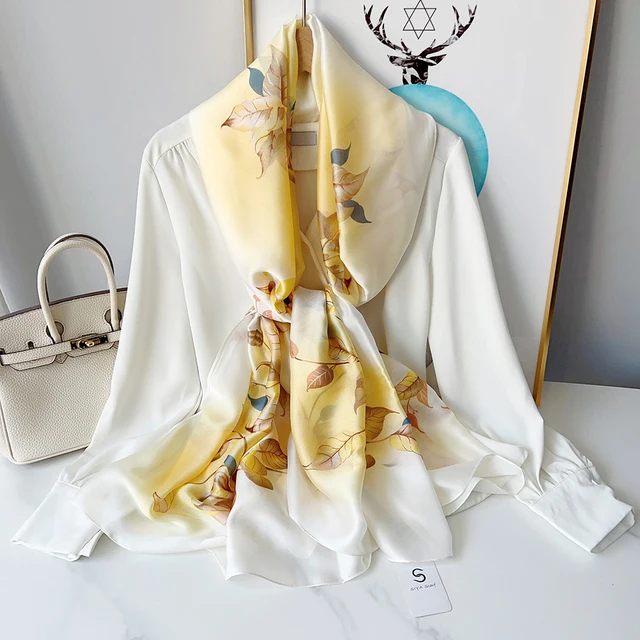 Daffodil Silk Stole