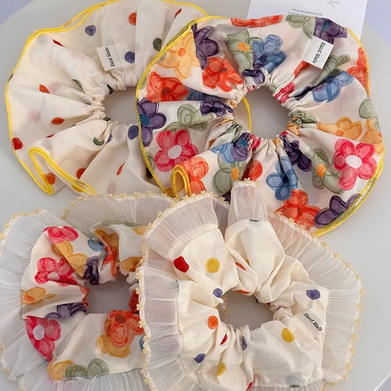 Sunshine Knot Scrunchie
