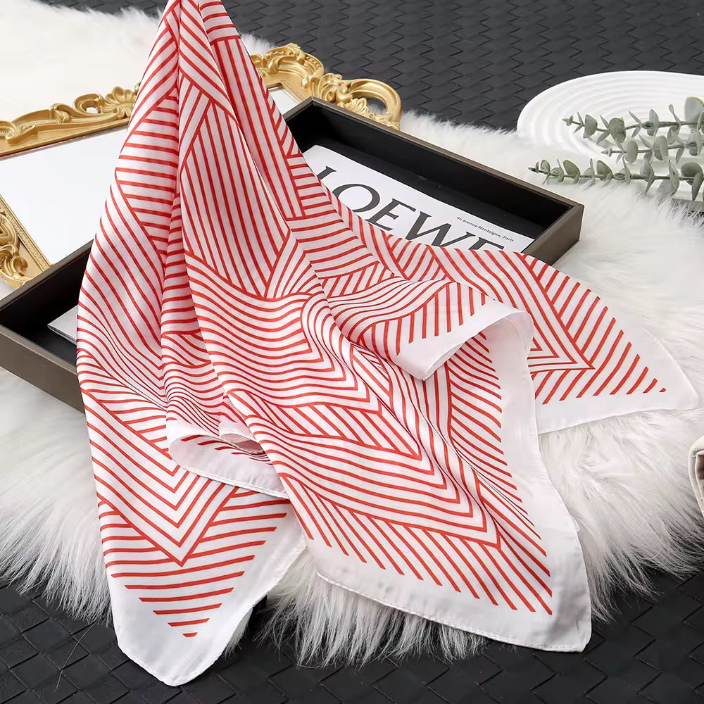 Marinelle Silk Scarf (70x70cms)