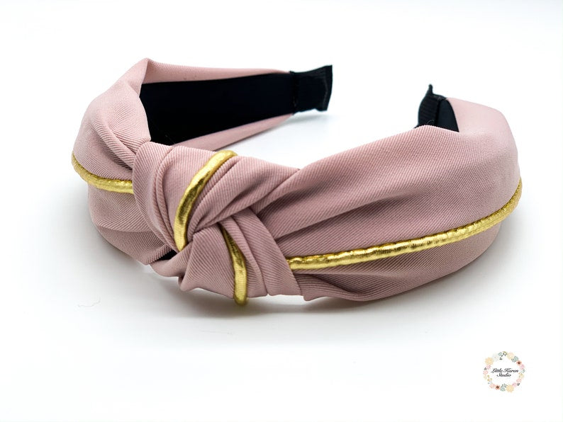 Knot & Gold Headband