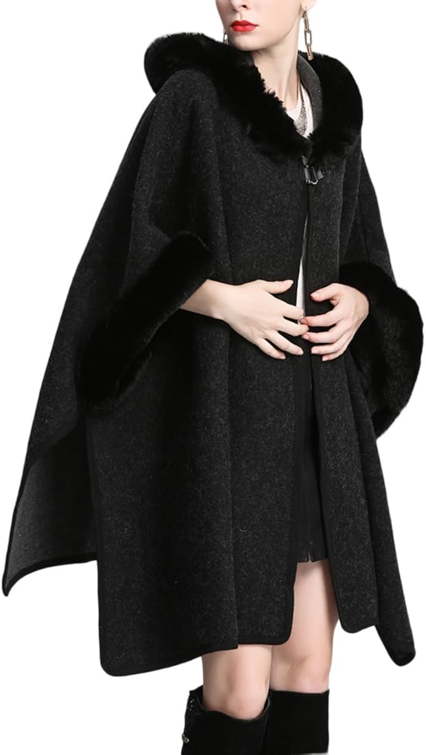 City Poncho (Black)
