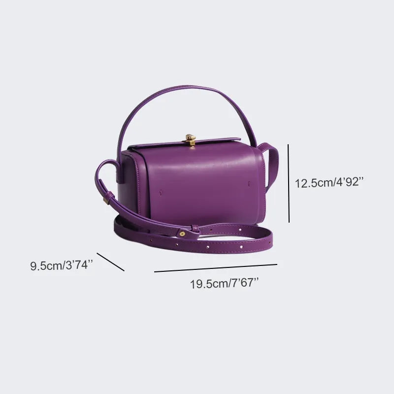 Imperial Box Bag (Purple)