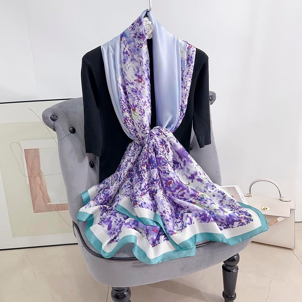 Wisteria Silk Stole