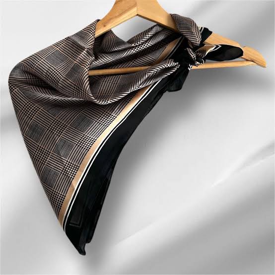 Ebanor Silk Scarf (70x70cms)