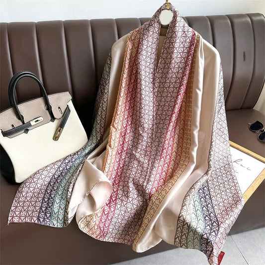 Pinstripe Silk Stole