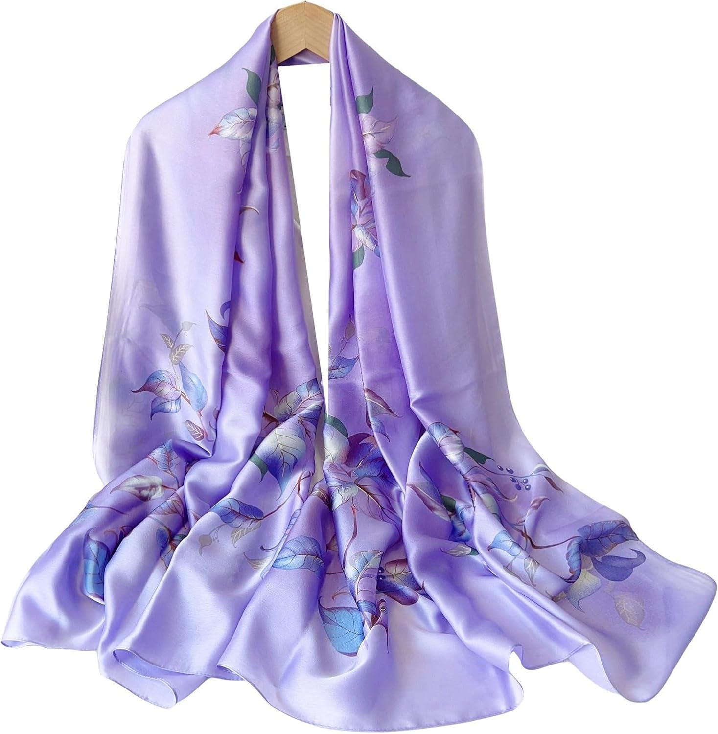 Lusty Lavender Silk Stole