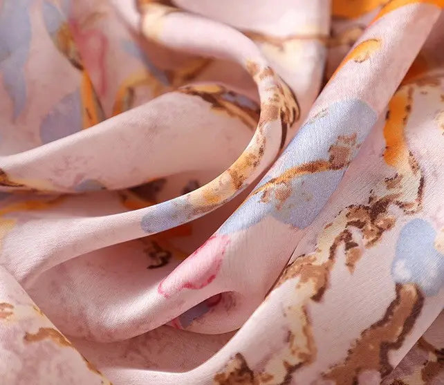Peony Silk Stole
