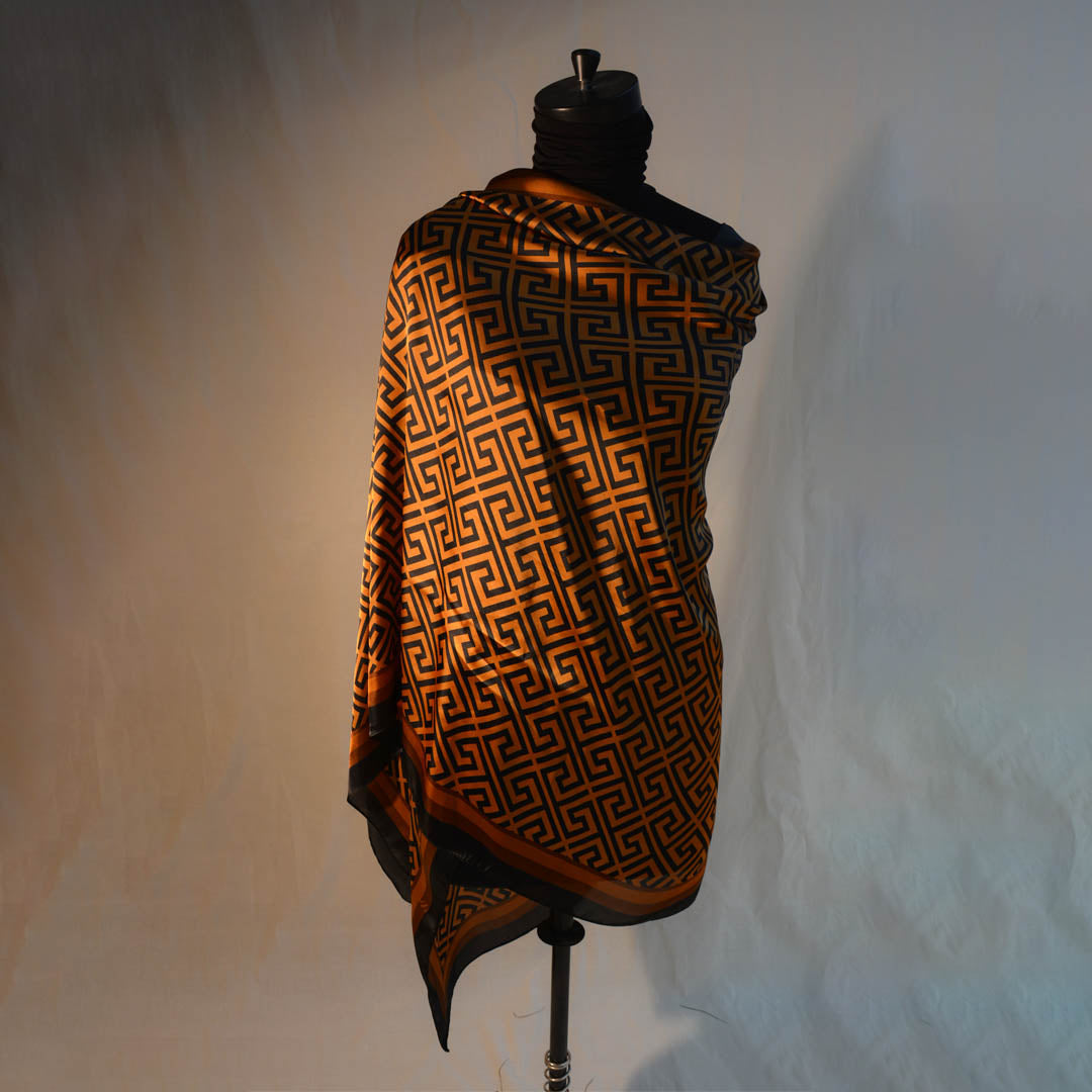 Caramel Silk Stole