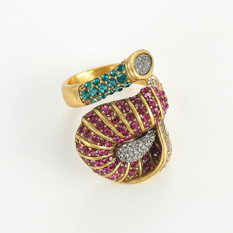 Scarlet Sun Antique Ring