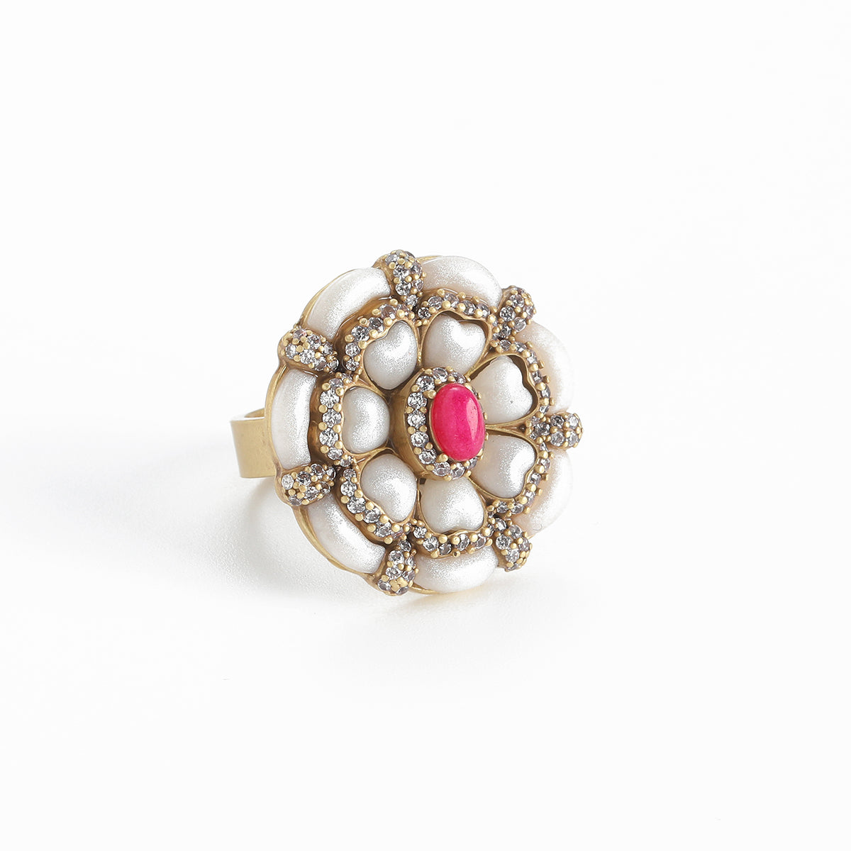 Ivory Nautica Antique Ring
