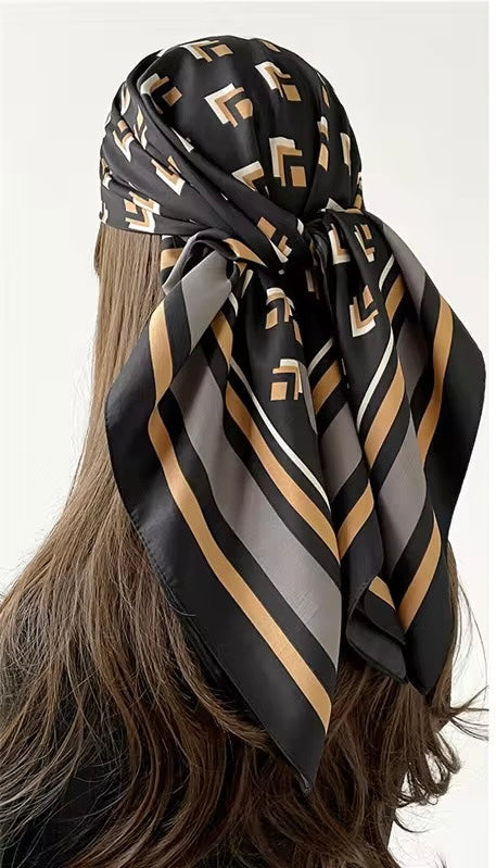 Baronne Silk Scarf (90x90cms)