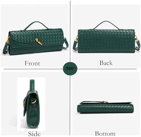 Andrea Vegan Leather Bag (Green)