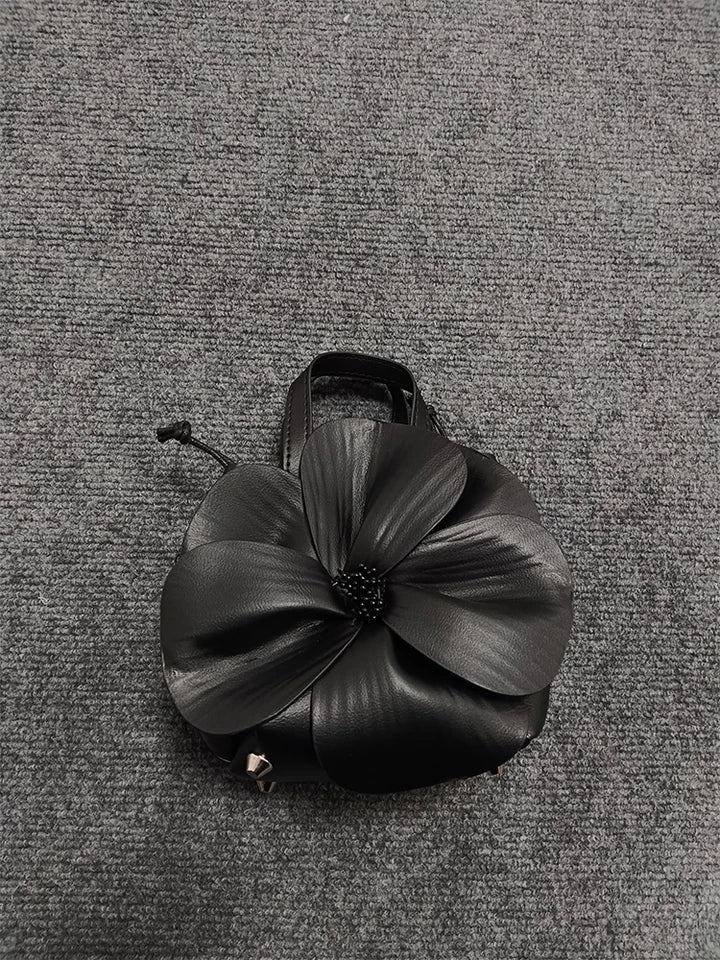 Taylor Vegan Leather Bag(Black)