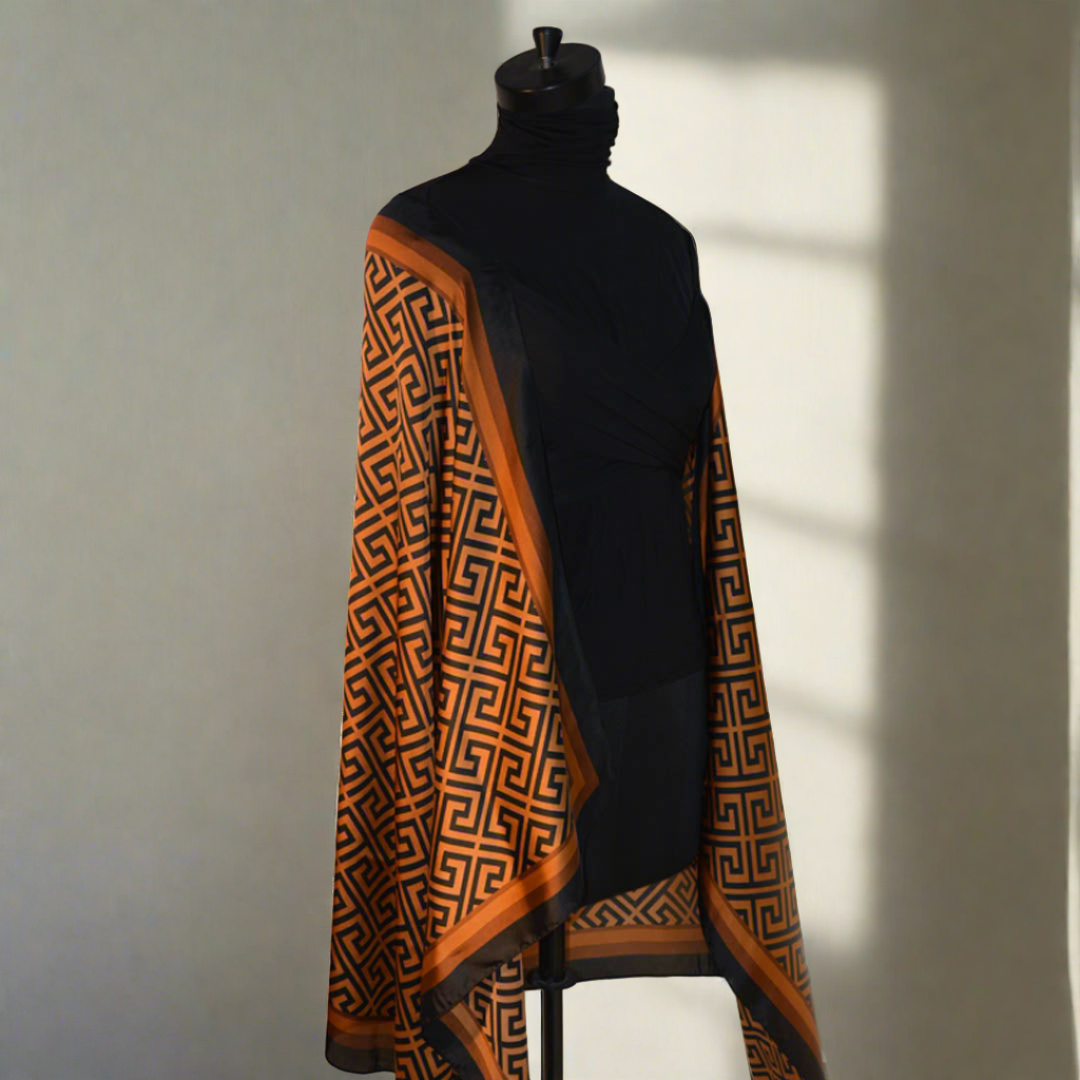 Caramel Silk Stole