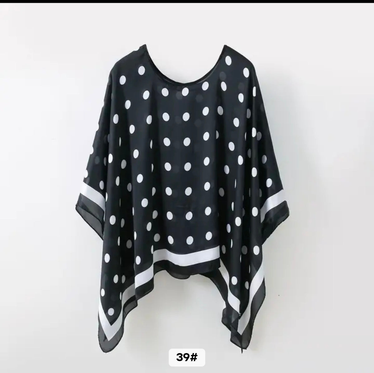 Cielle Silk Summer Poncho