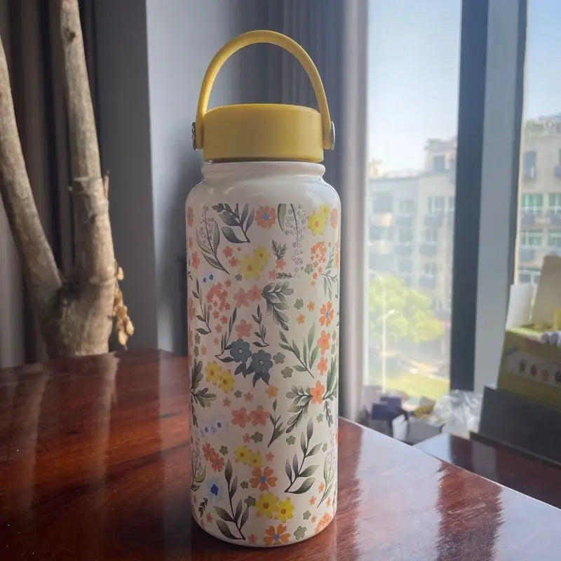Mira Stainless Steel Bottle with Thermos Lid (1000ml)
