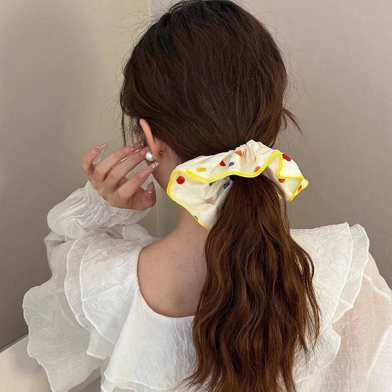 Sunshine Knot Scrunchie