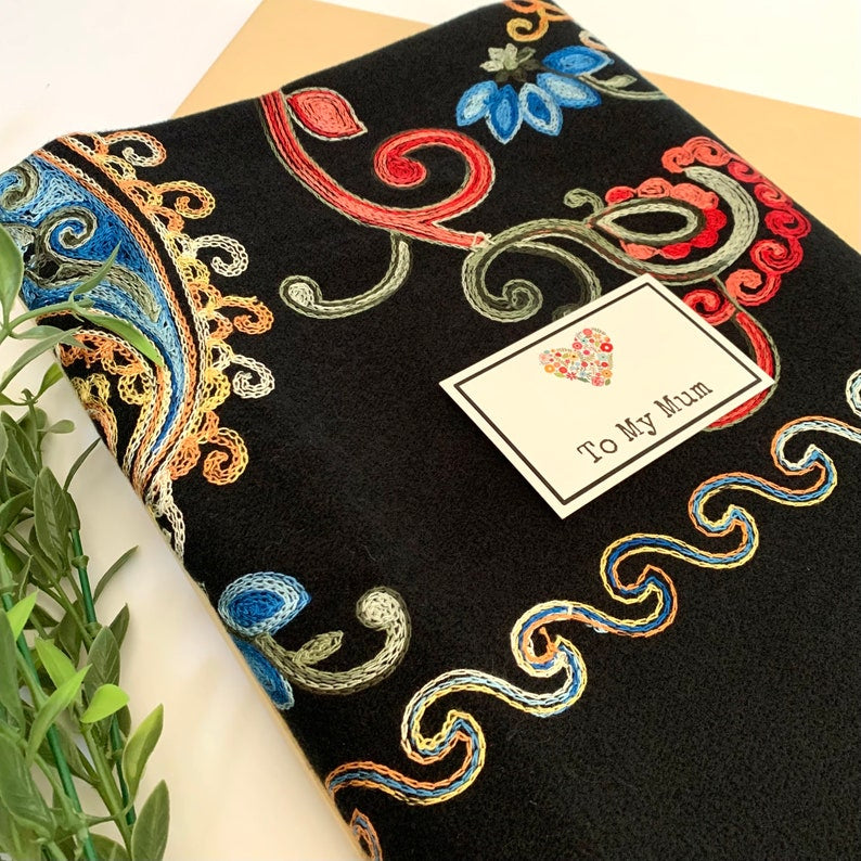 Clarion Raven Rich Pashmina Shawl