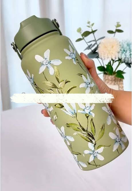 Verdelle Stainless Steel Bottle with Thermos Lid (1000ml)