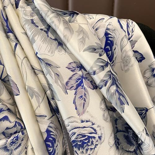 Mist Steel Silk Stole