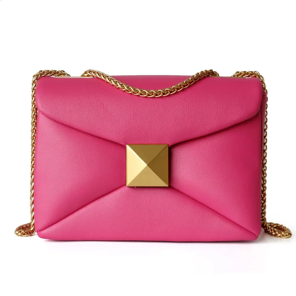 California Quilted Leather Sling(Pink)