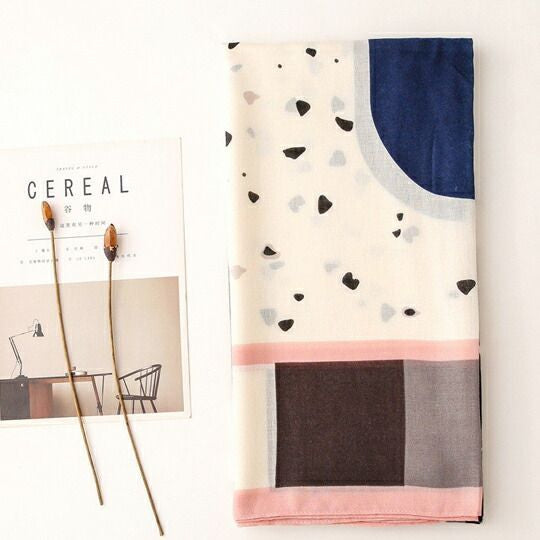 Blossom Cotton Scarf