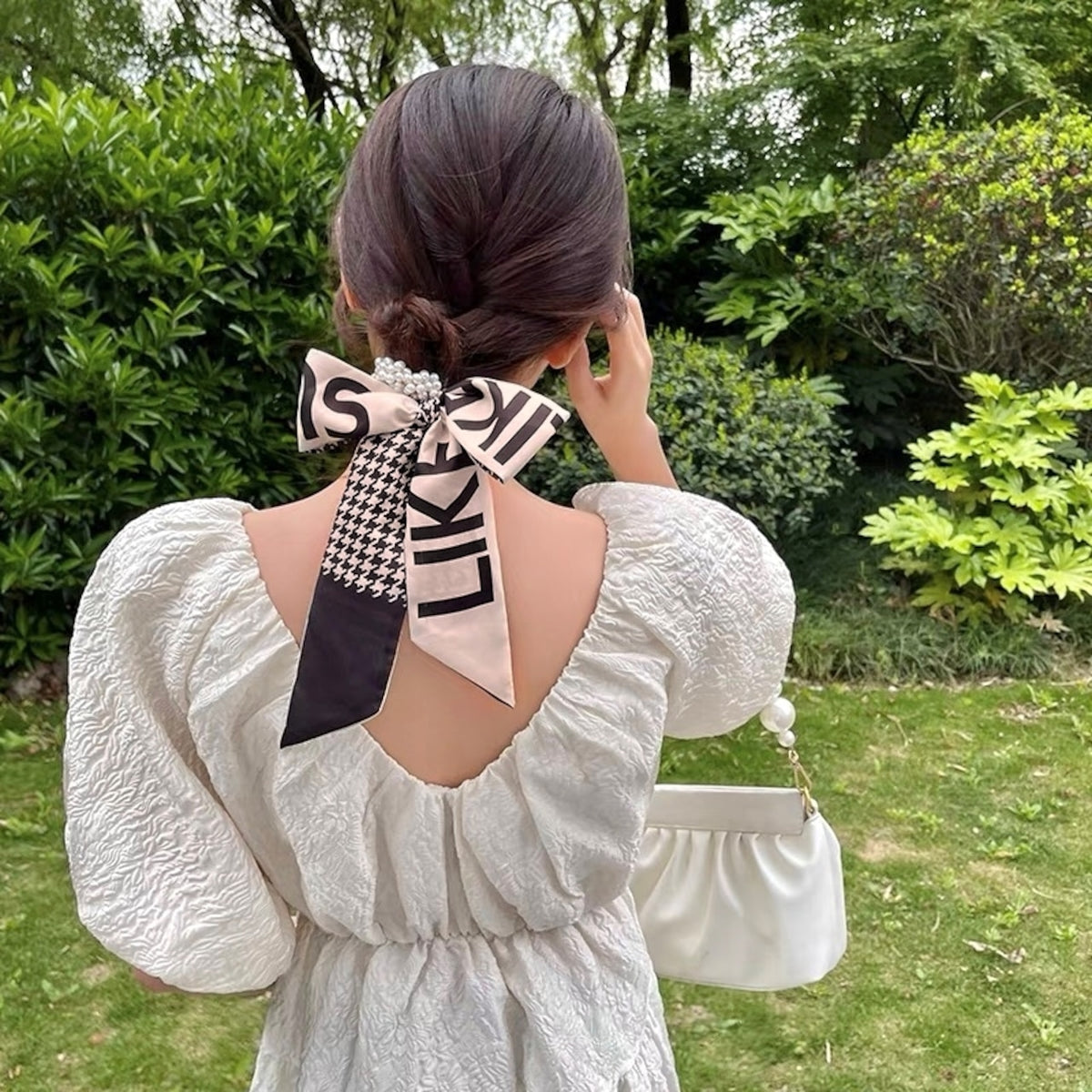 Orla Hair Tie (Polka)