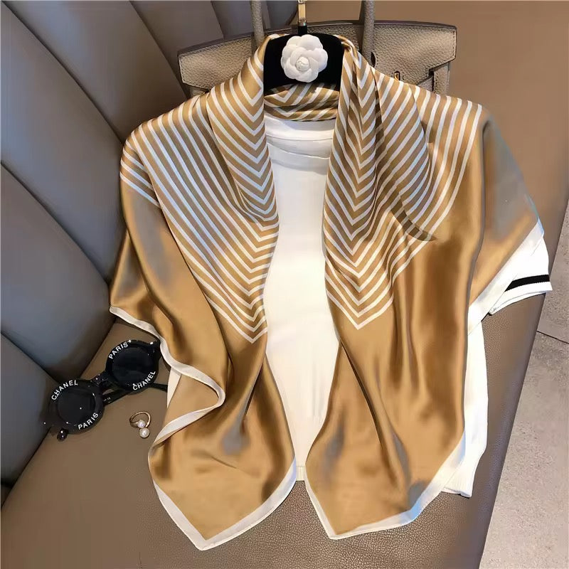 Tali Silk Scarf (90 × 90 cm)