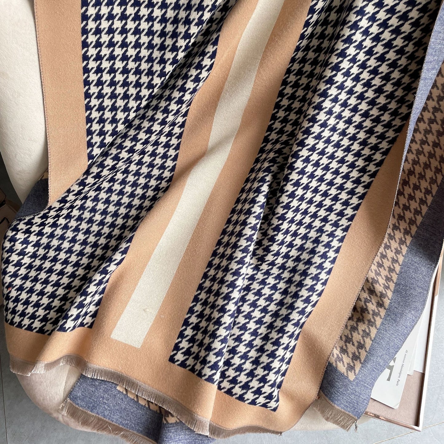 Honey Bell Winter Shawl