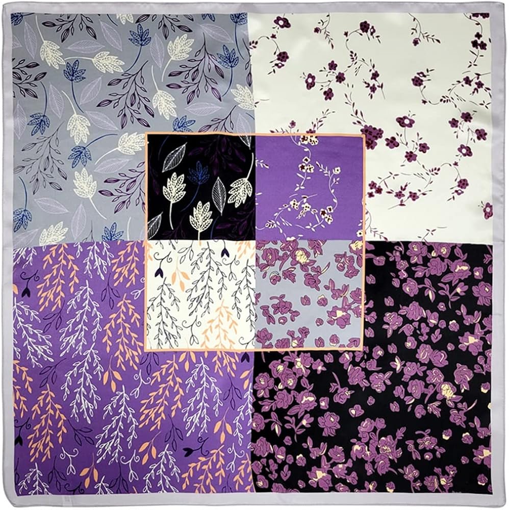 Silven Silk Scarf (70x70cms)