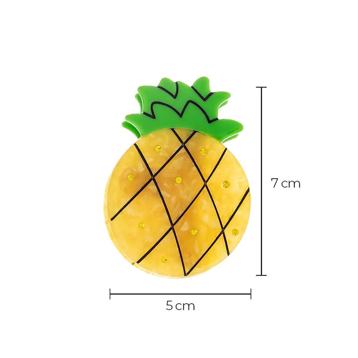 Pineapple Claw Clip