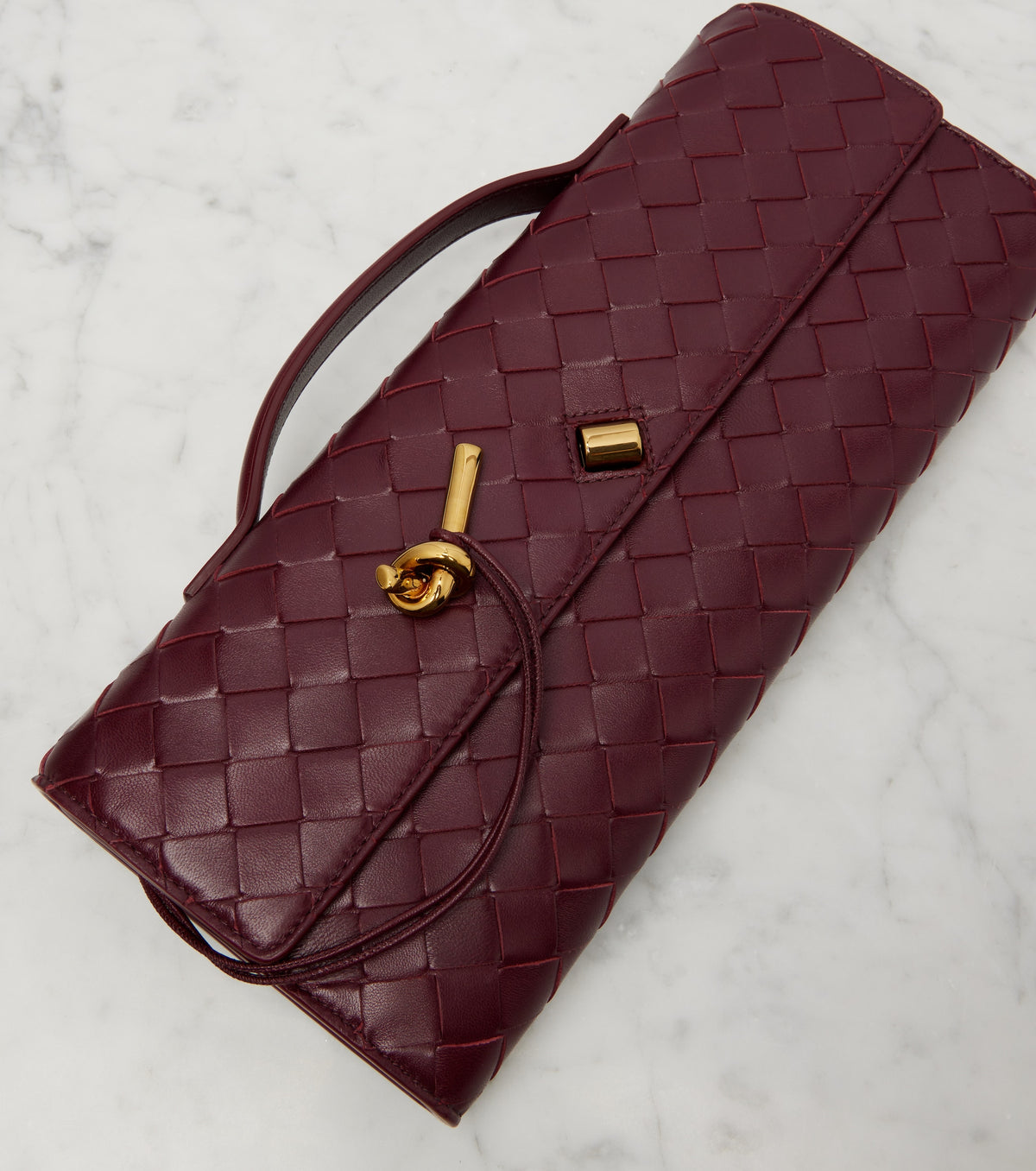 Andrea Vegan Leather Bag (Wine)