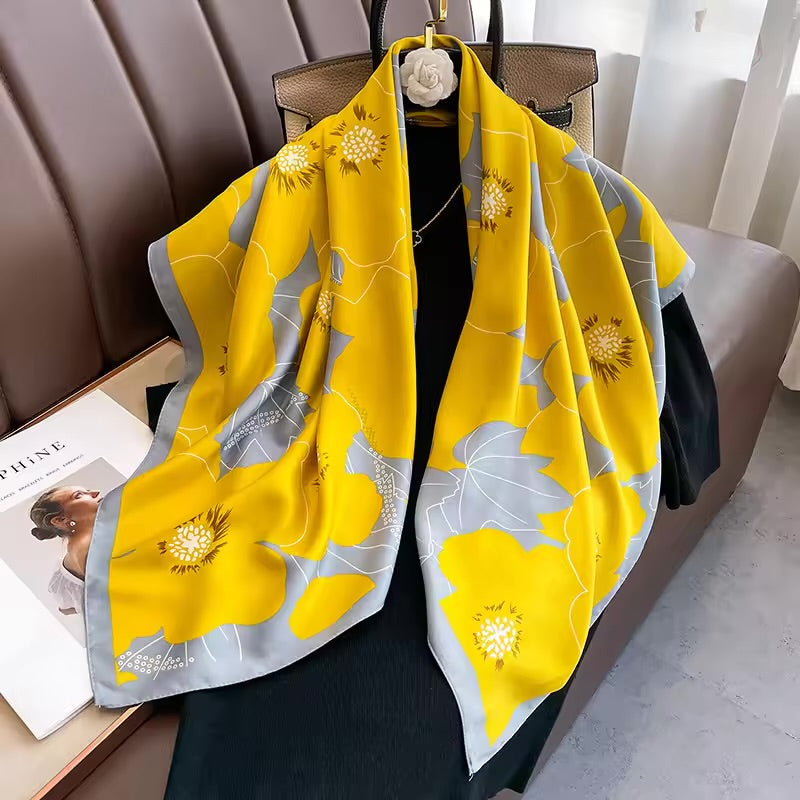 Orel Silk Scarf (90x90cms)