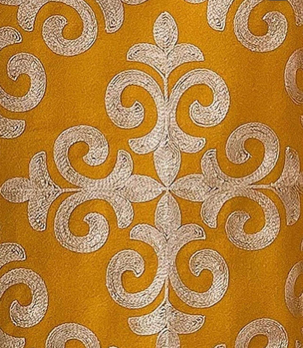 Palatine Mustard Rich Pashmina Shawl