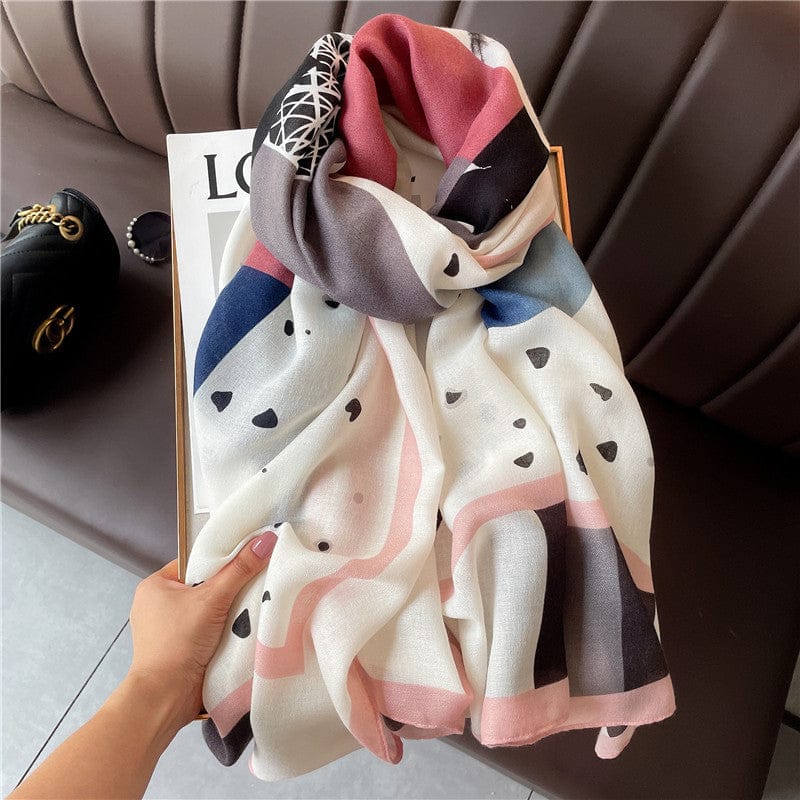 Blossom Cotton Scarf