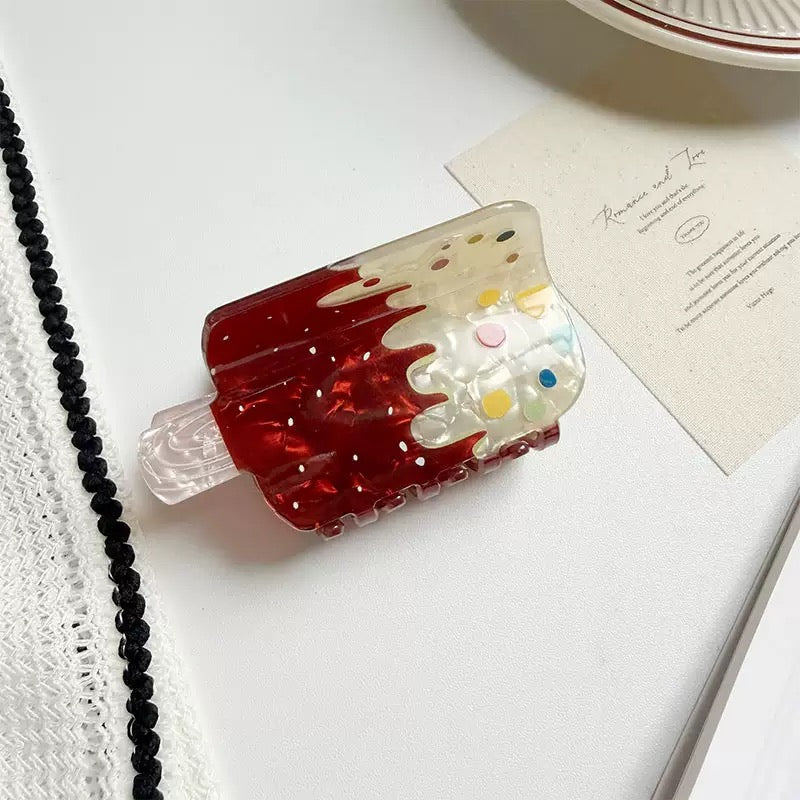 Taffeta Claw Clip